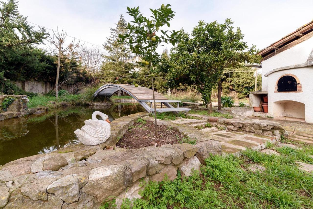 Masia Can Manent Del Bosc S XVIII Santa Eulalia de Ronsana Luaran gambar