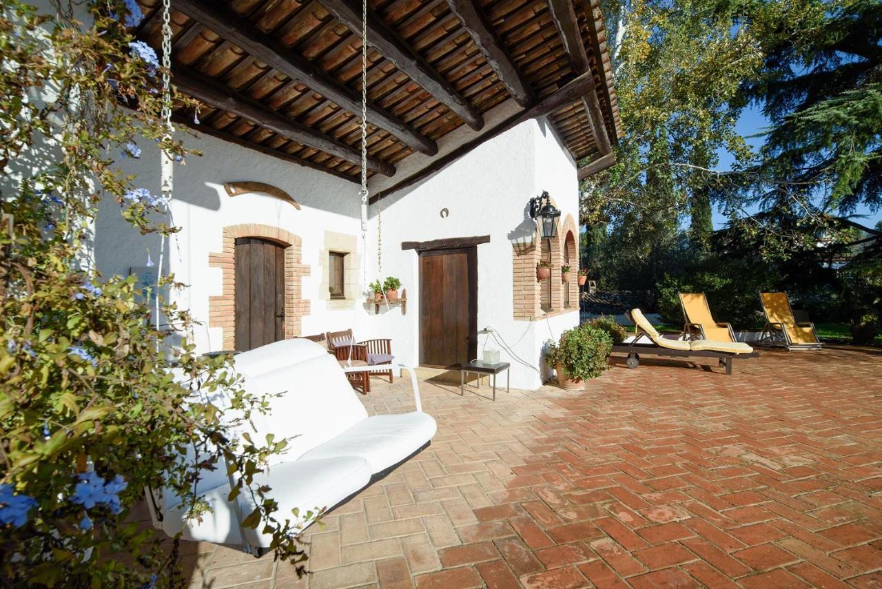 Masia Can Manent Del Bosc S XVIII Santa Eulalia de Ronsana Luaran gambar