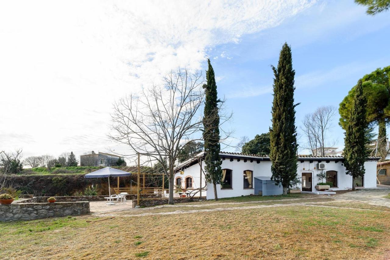 Masia Can Manent Del Bosc S XVIII Santa Eulalia de Ronsana Luaran gambar